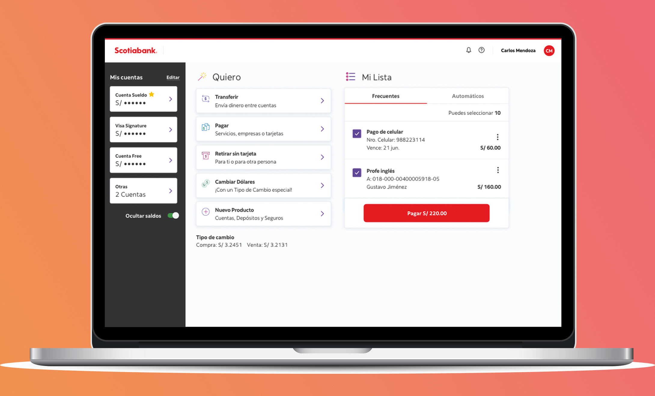 Scotiabank pantallas